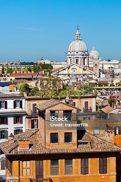 Foto de San Carlo Al Corso Igreja Em Roma Itália e mais fotos de stock de Apartamento - Apartamento, Basílica, Capitais internacionais