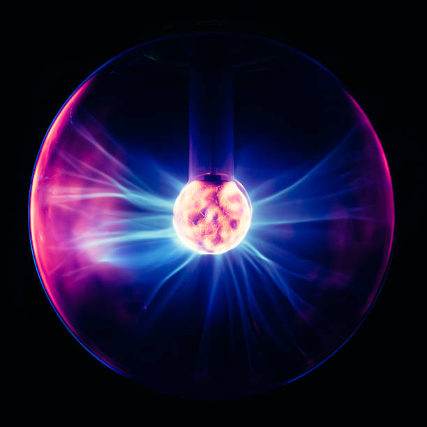 istock Beams of electric light 174964437