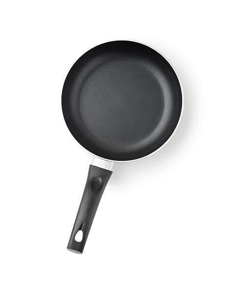 istock New clean teflon pan on white background 174964677