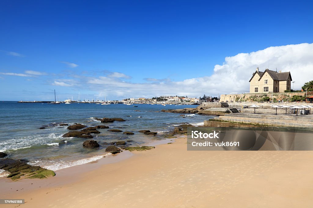 Strand von Cascais - Lizenzfrei Cascais Stock-Foto