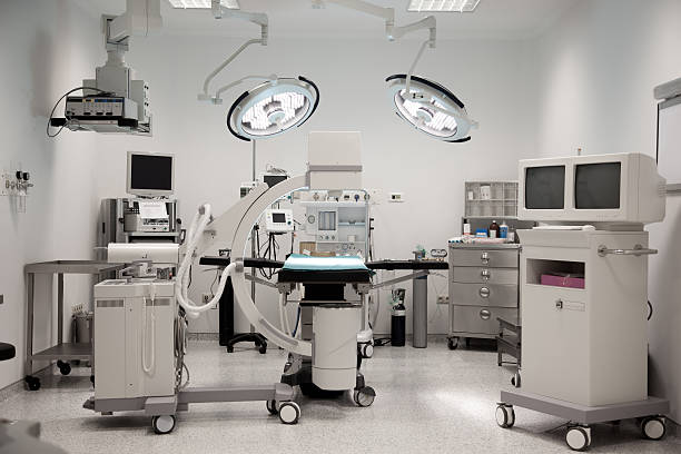 operating room stock photo