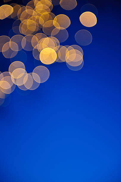 istock Blue and golden bokeh 174966217