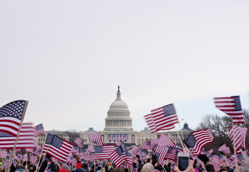 De la inauguración presidencial en el centro de Washington, 2013 photo