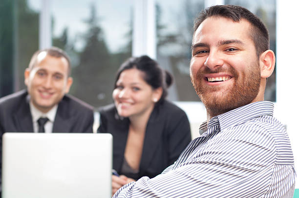 istock Young Adult Having a Job Interview 174966413