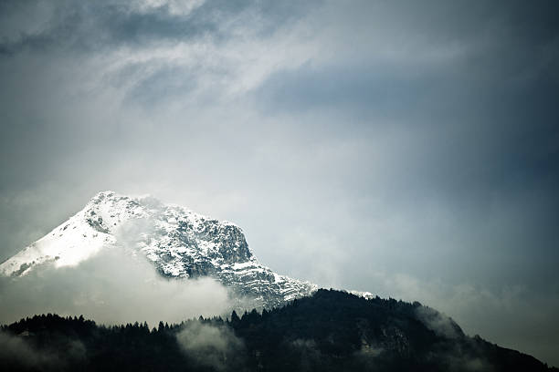 istock Snowy Mountain Peak in Winter 174966513
