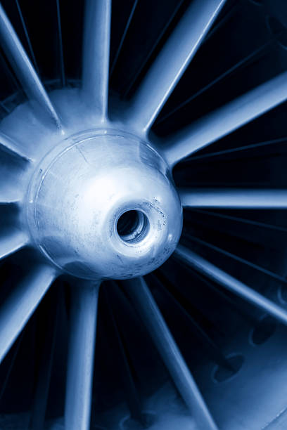 istock Close-up aircraft jet engine turbine detail 174966976
