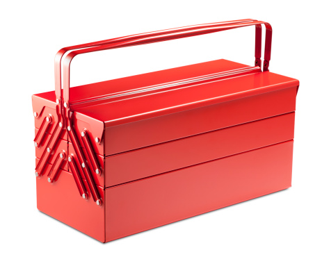 Toolbox. Photo with clipping path.Similar photographs from my portfolio: