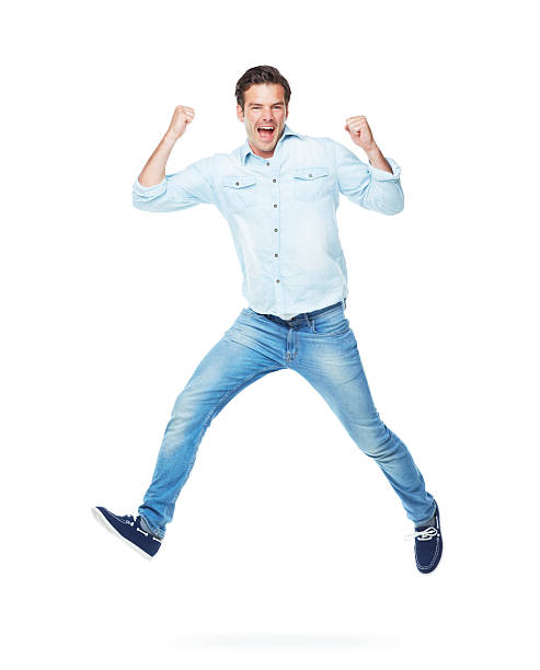 istock Celebrating his favourite team's success! 174967748