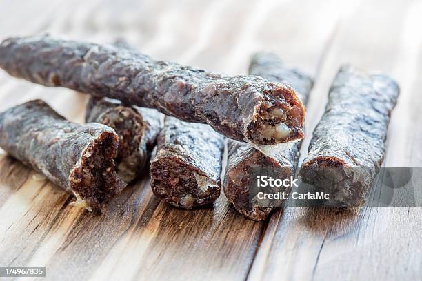 Droewors Stock Photo - Download Image Now - Beef, Close-up, Dried Food