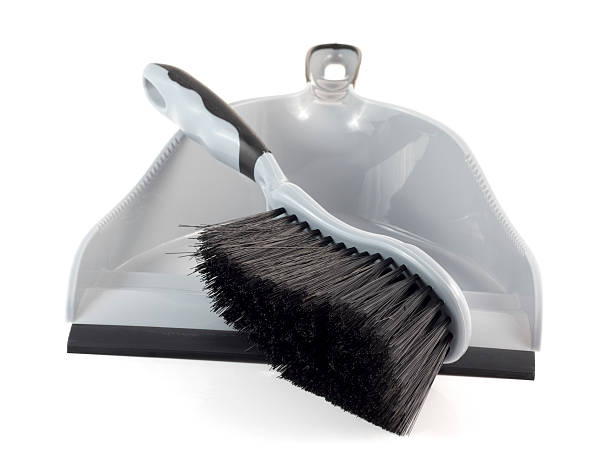 istock Dustpan and brush isolated on a white background 174967986