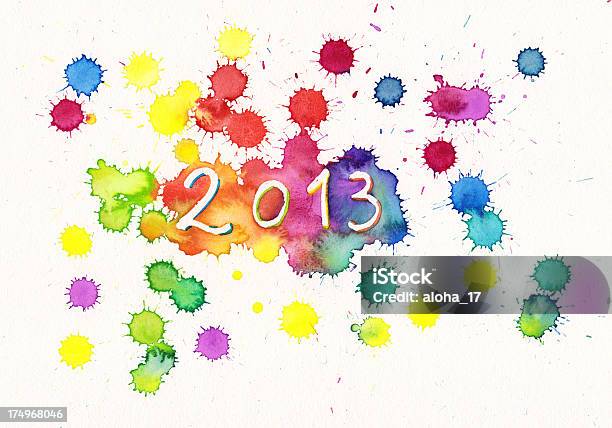 Foto de Ano Novo Em 2013 e mais fotos de stock de 2013 - 2013, Amarelo, Ano novo