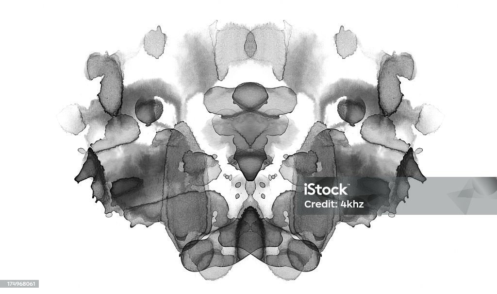 Test di Rorschach carta - Illustrazione stock royalty-free di Salute mentale