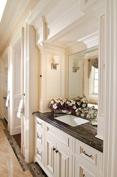 istock Elegant Bathroom Sink and Cabinetry 174968214