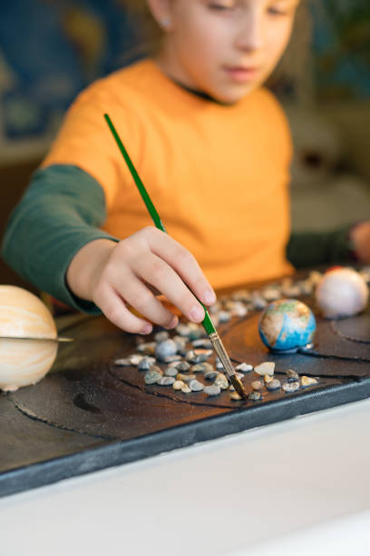 istock Detailed Crafting of Miniature Universe 1749682334