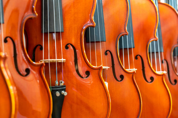 Close-Up Of Violin