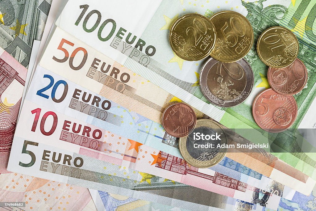 Valuta euro - Foto stock royalty-free di Simbolo dell'euro