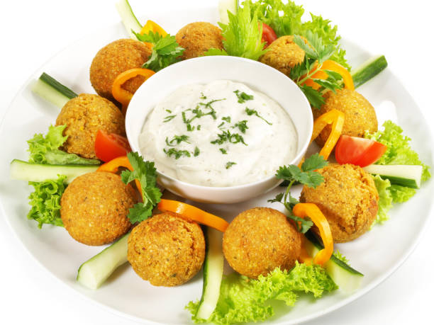 istock Falafel Snack Plate - Fast Food 1749702686