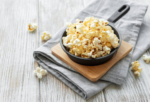 istock Tasty salted homemade popcorn 1749707120