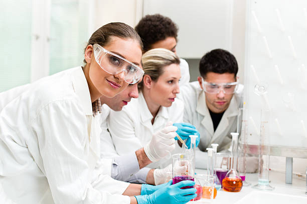 istock Team of scientists in a laboratory 174972418