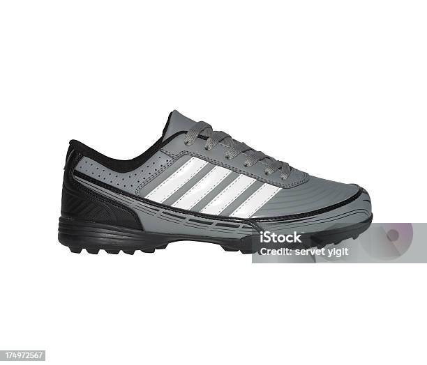 Sport Schuhe Sneakers Auf Weiß Stockfoto und mehr Bilder von Blau - Blau, Farbbild, Fotografie