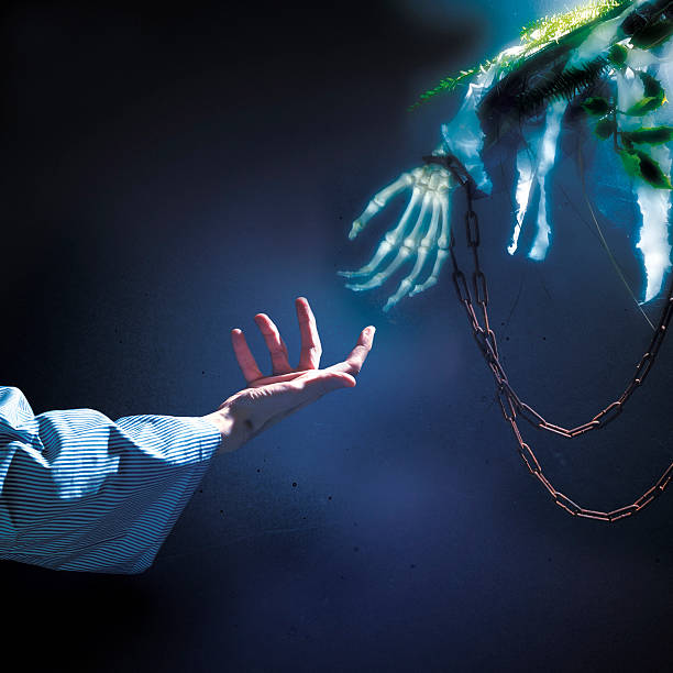 istock Scrooge and The Ghost of Christmas 174973420