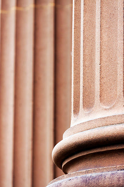 istock Closeup pedestal of classical column 174973464