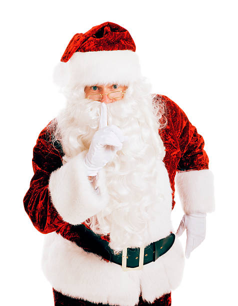 istock Secret with Santa Claus 174973469