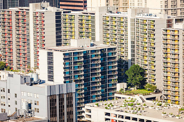 istock Los Angeles downtown skyscrapers, USA. 174973677