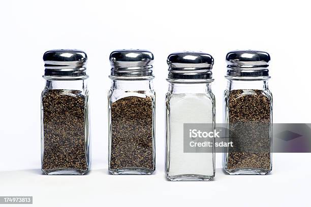 Salt And Pepper Shakers Stock Photo - Download Image Now - Salt Shaker, Pepper  Shaker, Salt - Seasoning - iStock