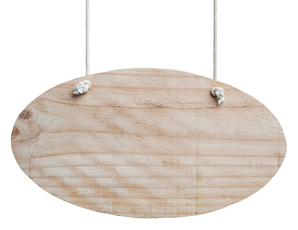 istock Old weathered wood signboard. 174974095