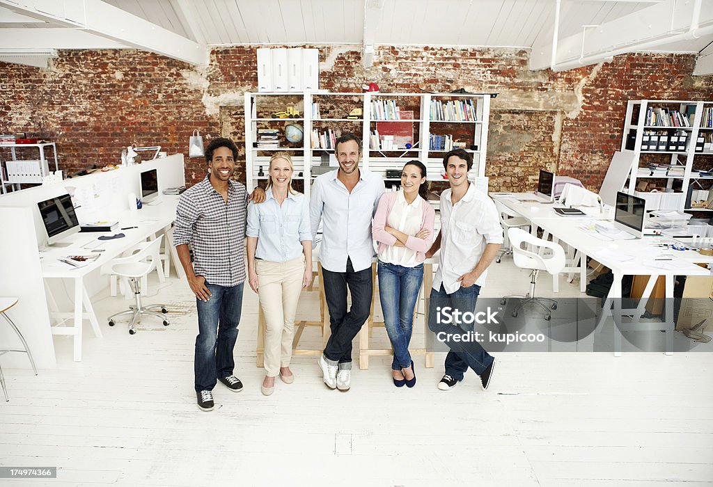 Kreative und selbstbewusst - Lizenzfrei Arbeiten Stock-Foto