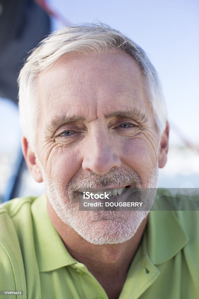 Ritratto di un uomo - Foto stock royalty-free di 60-64 anni
