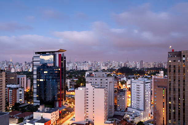 istock Sao Paulo Cityscape at Dusk 174975156