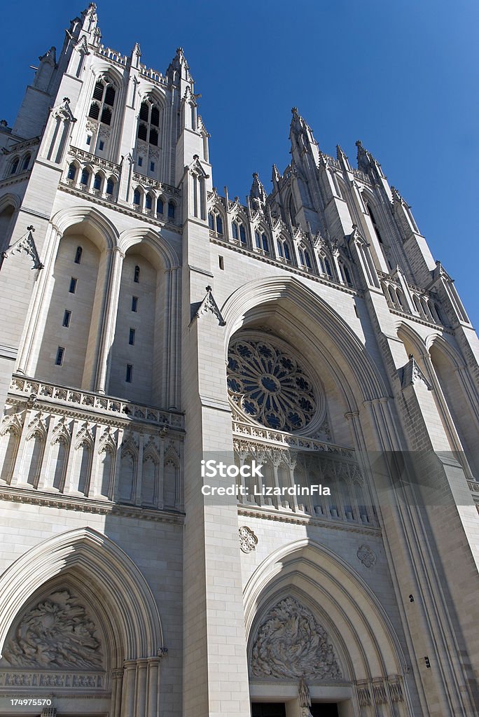 Catedral nacional, Washington, D.C. - Foto de stock de Aguja - Chapitel libre de derechos