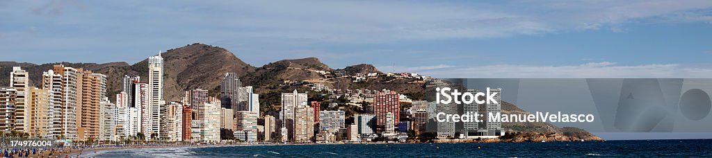 Benidorm panorama Benidorm, Spain Benidorm Stock Photo