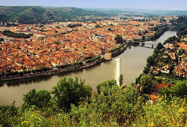 cahors - lot fotografías e imágenes de stock