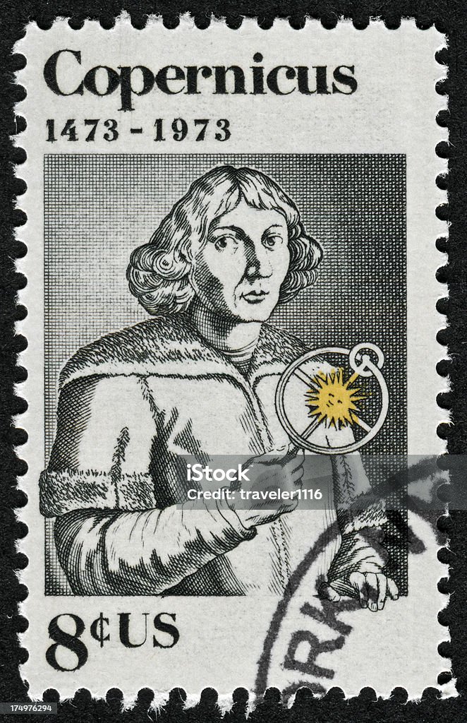 Nikolaus Kopernikus-Briefmarke - Lizenzfrei Nikolaus Kopernikus Stock-Foto