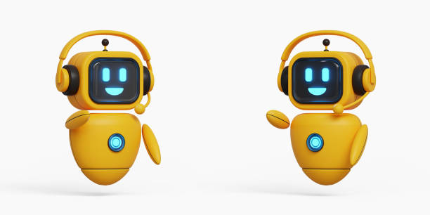 istock 3D business automation concept. Artificial bot mind. Chatbot service. AI customer support. 3d illustration 1749766218