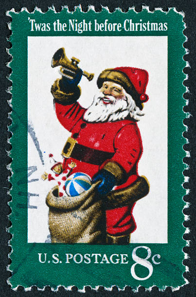 istock Santa Claus Stamp 174976904