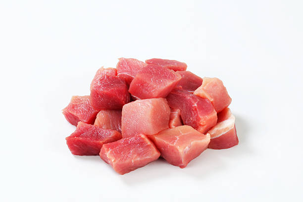istock Chopped beef meat for goulash 174977213