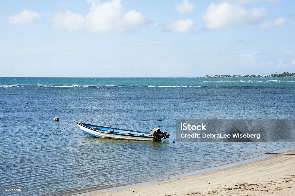 Fishing Лодка на Карибского бассейна - Стоковые фото Без людей роялти-фри