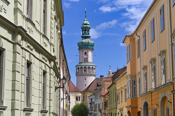 istock Firewatch tower old town in Sopron Hungary 1749777580