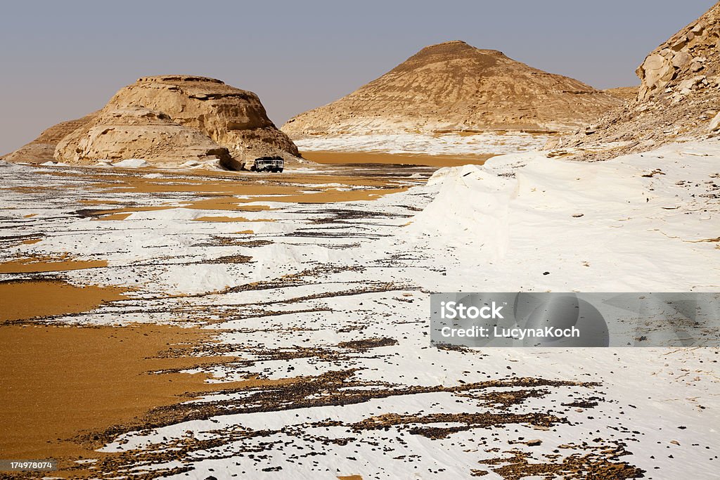 Sahara Landschaft - Lizenzfrei Afrika Stock-Foto