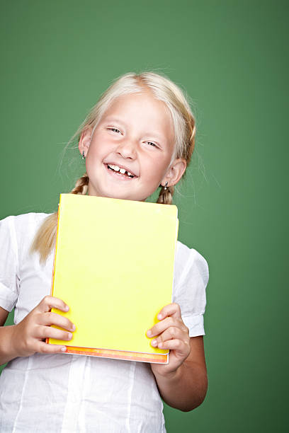 istock Happy school girl 174978094