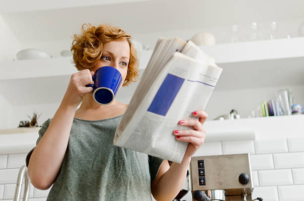 istock Interesting news in the paper 174978437