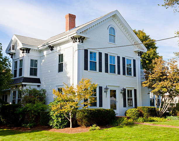istock Luxury New England House, Hyannis Cape Cod, Massachusetts, USA. 174978893