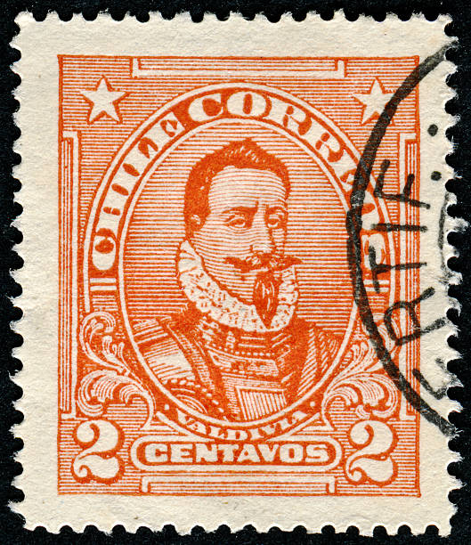 istock Pedro De Valdivia Stamp 174978914