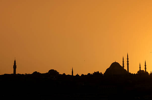 イスタンブール - istanbul koran spirituality orange ストックフォトと画像