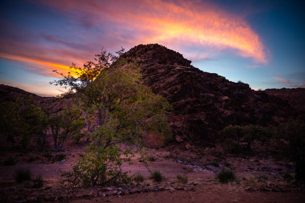 istock A spectacular sunset over Xaragu Tented Camp, Damaraland, Namibia. 1749792043
