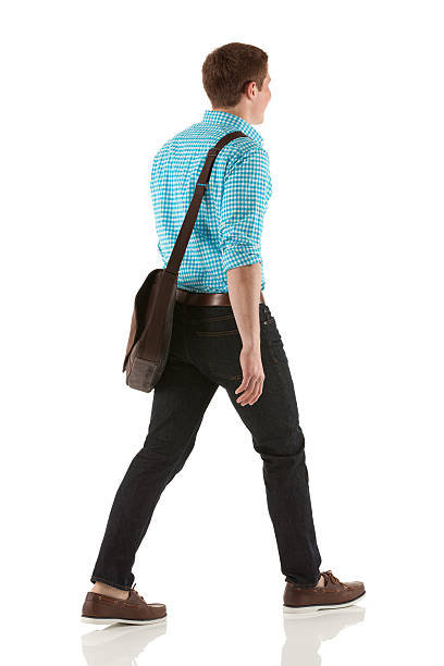 istock Profile of a man walking 174979378